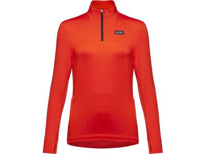 Gore Wear Everyday Thermo 1/4-Zip Damen, fireball