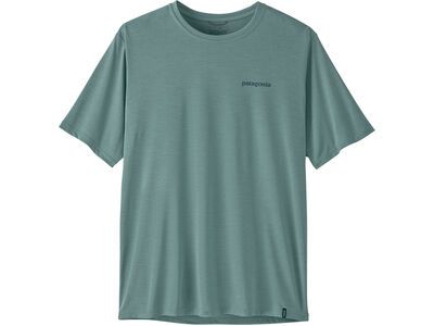 Patagonia Men's Cap Cool Daily Shirt - Boardshort Logo, blue sage/light blue sage x-dye - Bild 1