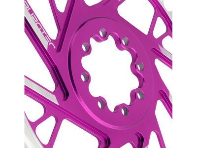 Burgtec 3 mm Offset Thick Thin Chainring SRAM 8-Bolt, purple rain - Bild 10