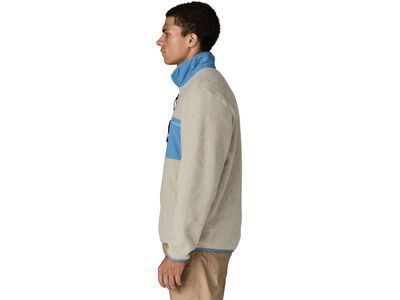 Patagonia Men's Synchilla Jacket, oatmeal heather w/shore blue - Bild 3