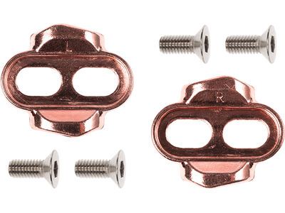 Crankbrothers Easy Release Premium Cleat Kit - 6° Float, rose - Bild 2