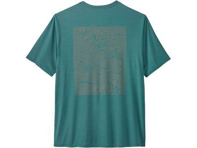 Patagonia Men's Capilene Cool Daily Graphic Shirt Strataspire, wetland blue x-dye - Bild 2