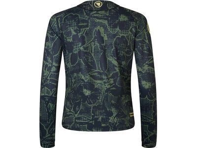 Endura Damen LTD Floral Printed T-Shirt (Langarm), schwarz - Bild 2