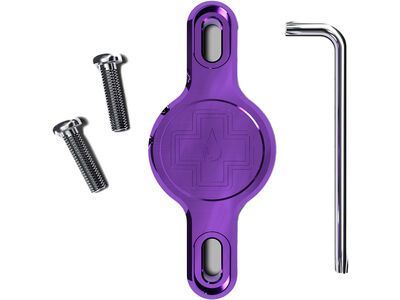 Muc-Off Secure Tag Holder V2, purple