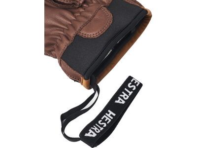 Hestra Wakayama 5 Finger, navy/brown - Bild 4