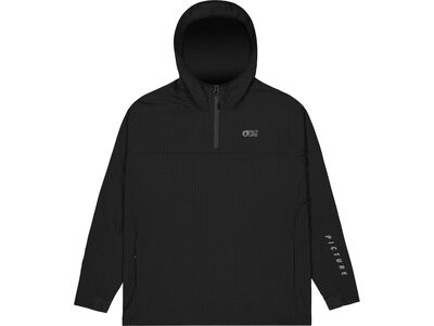Picture Paraga 1/4 Zip Hoodie, black - Bild 2