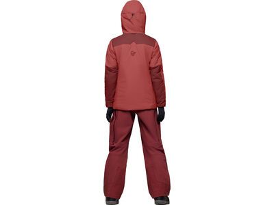 Norrona tamok thermo80 Zip Hood W's, cowhide/port - Bild 7