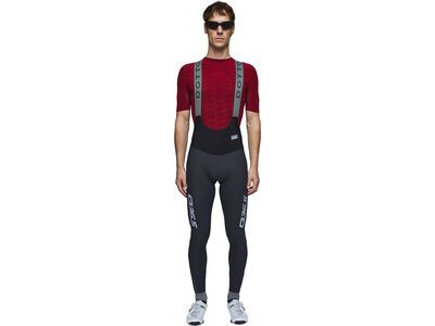 Q36.5 Dottore Hybrid Bib Tights, storm grey - Bild 2