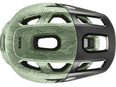 uvex react jr., moss green altim - Bild 4