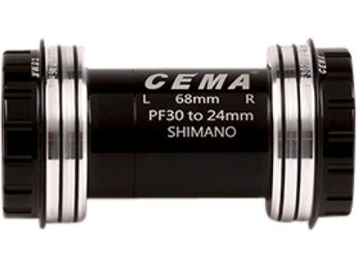 CEMA PF30 Interlock Shimano - Keramik, black