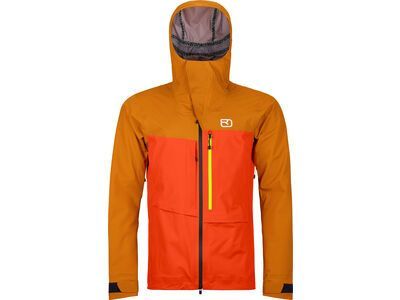 Ortovox 3L Ravine Shell Jacket M, hot orange