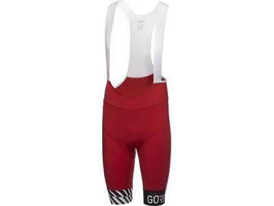 GOREWEAR Swiftride Optical Kurze Trägerhose Herren, utility red - Bild 2