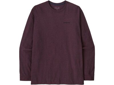 Patagonia Men's Long-Sleeved P-6 Logo Responsibili-Tee, berry fig - Bild 1