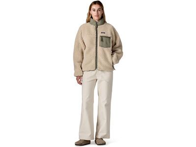 Patagonia Women's Classic Retro-X Jacket, dark natural w/river rock green - Bild 2