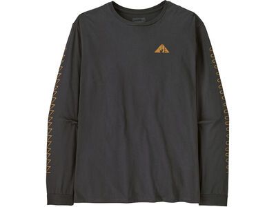 Patagonia Men's Long-Sleeved Driftways Organic T-Shirt, ink black