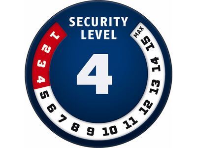 Abus Booster 6512K/180 + Halter SCMU, black - Bild 4