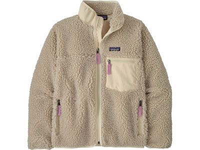 Patagonia Women's Classic Retro-X Jacket natural w/light violet