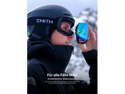 Smith 4D Mag S, ChromaPop Sun Platinum Mirror / soft grass waves - Bild 10