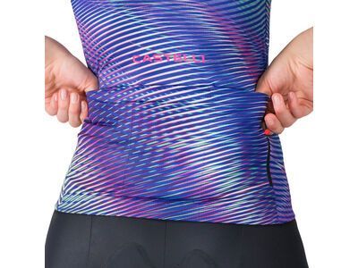 Castelli Cosmic Vortex Jersey, multicolor ultraviolet rose - Bild 5