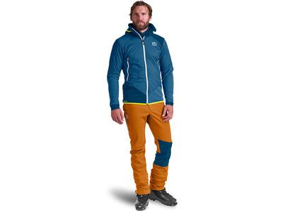 Ortovox Swisswool Col Becchei Hybrid Jacket M, mountain blue - Bild 4
