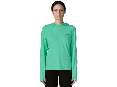 Patagonia Women's Capilene Cool Sun Hoody - Peak Visions, aqua stone/early teal x-dye - Bild 3