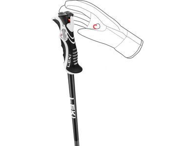 Leki Bold Lite S, dark anthracite/black/bright red - Bild 4