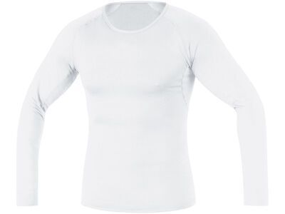 Gore Wear M Base Layer Shirt Langarm, white