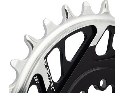 Burgtec 3 mm Offset Thick Thin Chainring SRAM 8-Bolt, black - Bild 4