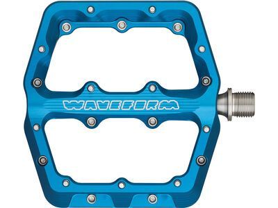 Wolf Tooth Waveform Aluminium Pedals - Small, blue