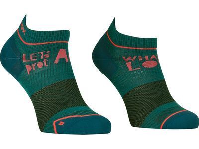 Ortovox Alpine Light Low Socks W, pacific green
