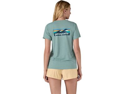 Patagonia Women's Capilene Cool Daily Graphic Shirt - Waters, thermal blue x-dye - Bild 4