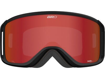 Giro Sagen, Amber Scarlet / stacked black - Bild 2