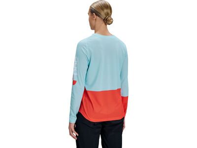 POC W's Motion Air Long Sleeve MTB Jersey, lazurite blue/carnelian orange - Bild 4