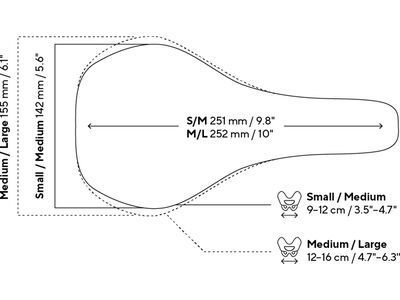 Ergon SR Allroad Women S/M, black - Bild 7