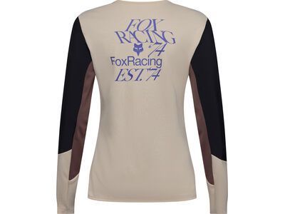 Fox Womens Defend Long Sleeve Jersey Park SE, chalk - Bild 2