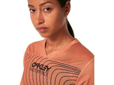 Oakley Wmns Factory Pilot RC SS Jersey, soft orange - Bild 8