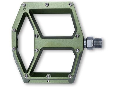 Cube Acid Pedale Flat A20, olive - Bild 1