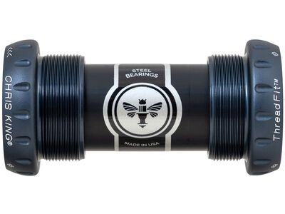 Chris King ThreadFit 24 - Edelstahl, midnight