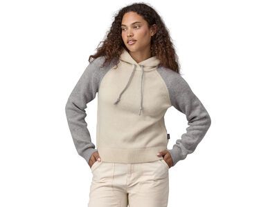 Patagonia Women's Recycled Wool-Blend Hooded Pullover Sweater, dyno white - Bild 2