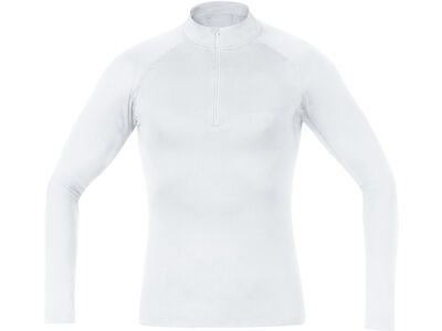 Gore Wear M Base Layer Thermo Stehkragenshirt, white