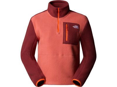 The North Face Women’s Yumiori 1/4 Zip, mars dust/sumac/solar flare