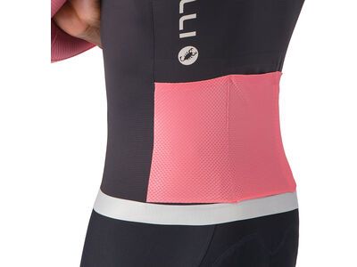 Castelli Corretto LS Jersey, black/rosa giro-silver moon - Bild 4