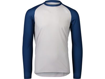 POC MTB Pure LS Jersey, lead blue/granite grey