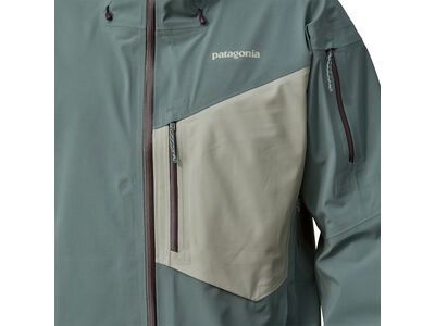 Patagonia Men's SnowDrifter Jacket, smolder blue w/raptor brown - Bild 8