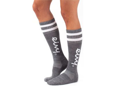 Eivy Cheerleader Wool Socks, grey melange