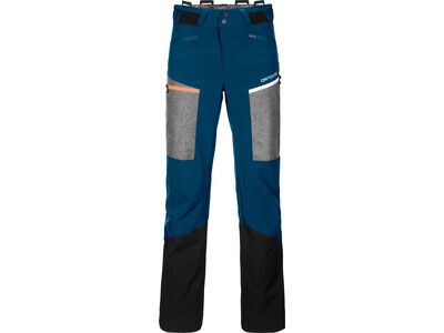 Ortovox Merino Naturtec Plus Pordoi Pants M, petrol blue