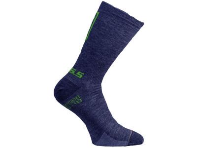 Q36.5 Compression Wool Socks, navy
