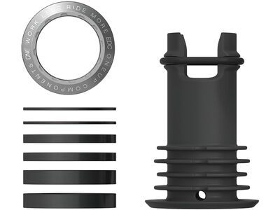 OneUp Components EDC Threaded Top Cap silver