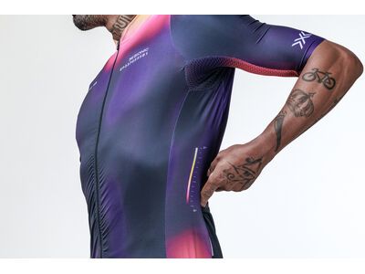 X-Bionic Corefusion Men's Cycling Short Sleeve Aero Jersey, heatmap - Bild 8