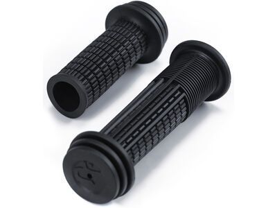 Cube Natural Fit Griffe Kids - 19 mm mit Prallschutz / Drehgriffschalter, black - Bild 2